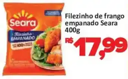 Supermercados Savegnago Filezinho de frango empanado oferta