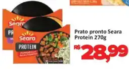 Supermercados Savegnago Prato pronto seara protein oferta