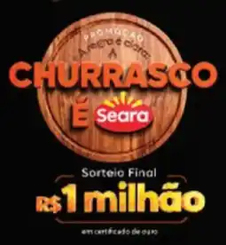 Supermercados Savegnago churrasco é seara oferta
