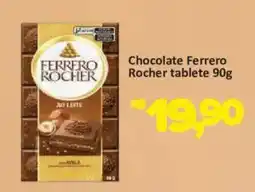 Supermercados Savegnago Chocolate ferrero rocher tablete 90g oferta