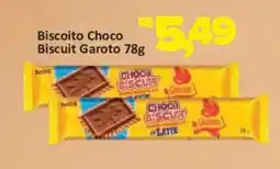 Supermercados Savegnago Biscoito Choco Biscuit Garoto oferta