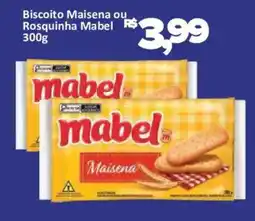 Supermercados Savegnago Biscoito Maisena ou Rosquinha Mabel oferta
