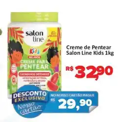 Supermercados Savegnago Creme de Pentear Salon Line Kids 1kg oferta