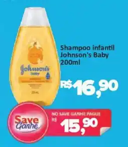 Supermercados Savegnago Shampoo infantil Johnson's Baby oferta