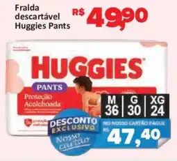 Supermercados Savegnago Fralda descartável Huggies Pants oferta