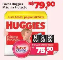 Supermercados Savegnago Fralda huggies máxima proteção oferta