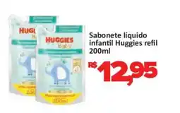Supermercados Savegnago Sabonete líquido infantil huggies refil oferta