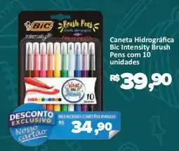 Supermercados Savegnago Caneta Hidrográfica Bic Intensity Brush oferta