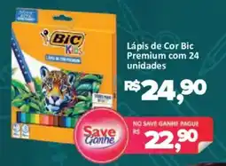 Supermercados Savegnago Lápis de cor bic kids premium oferta