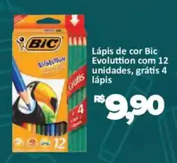 Supermercados Savegnago Lápis de cor Bic Evolution oferta