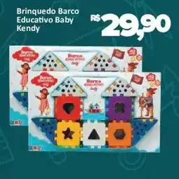 Supermercados Savegnago Brinquedo Barco Educativo Baby Kendy oferta