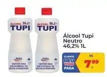 Tonin Superatacado Tupi - álcool tupi 46,2% 1l oferta