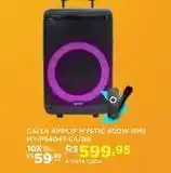Caixa amplif mystic 400w rys my-ps404t-la/br