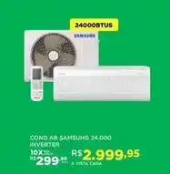 DB Supermercados Samsung - cond ar 24000 inverter oferta