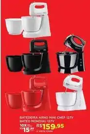 DB Supermercados Arno - batedeira mini chef 127v bated 127v oferta