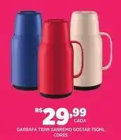 DB Supermercados Sanremo - garrafa term oferta