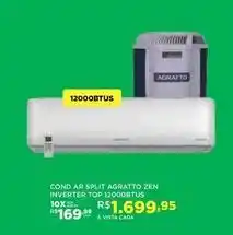 DB Supermercados Agratto - cond ar split zen inverter top oferta