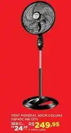 DB Supermercados Mondial - vent 40cm coluna vspa40 n 127v oferta