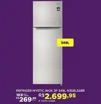 DB Supermercados Inox - refriger 2p 349l n358l55br oferta