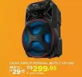 DB Supermercados Mondial - caixa amplif bivolt cm-250 oferta