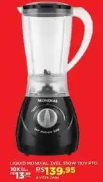 DB Supermercados Mondial - liquid 3vel 550w 110v pto oferta
