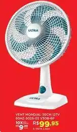 DB Supermercados Mondial - vent 30cm 127v oferta