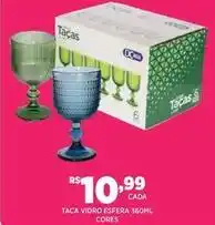 DB Supermercados Taca vidro esfera oferta