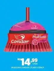 DB Supermercados Condor - vassoura c/cabo oferta