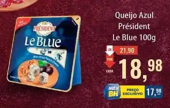 Presidente - queijo azul
