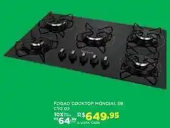 DB Supermercados Mondial - fogao cooktop sb ctg 02 oferta