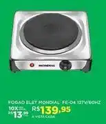 DB Supermercados Mondelli - fogao elet fe-04 127v/60hz oferta