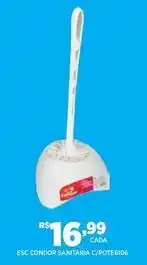 DB Supermercados Condor - esc sanitaria c/pote106 oferta