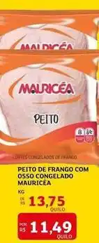 Assaí Atacadista Mauricéa - peito de frango com osso congelado oferta