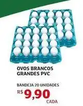 Assaí Atacadista Ovos brancos grandes pvc oferta