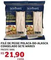 Assaí Atacadista Polaca - filé de peixe -do-alasca congelado oferta