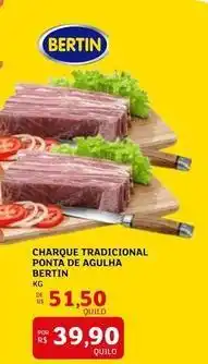 Assaí Atacadista Bertin - charoue tradicional ponta de agulha oferta