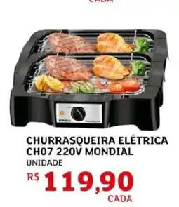 Assaí Atacadista Mondial - churrasqueira eléctrica ch07 220v oferta