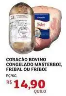 Assaí Atacadista Bovino - coracao bovino congelado masterboi, fribal ou friboi oferta