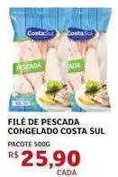 Assaí Atacadista Costa sul - filé de pescada congelado oferta