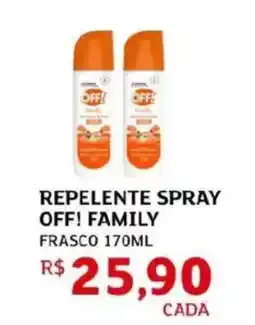 Assaí Atacadista Off - repelente spray family oferta
