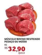 Assaí Atacadista Bovino - músculo bovino resfriado pedaço ou moido oferta