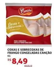 Assaí Atacadista De - coxas e sobrecoxas de frango congeladas cancao oferta