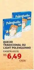 Assaí Atacadista Polenguinho - queijo tradicional ou light oferta