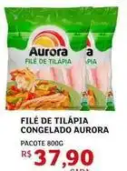 Assaí Atacadista Aurora - filé de tilápia congelado oferta