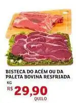Assaí Atacadista Bovina - bisteca do acém ou da paleta bovina resfriada oferta