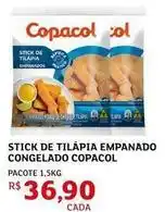 Assaí Atacadista Copacol - stick de tilápia empanado congelado oferta