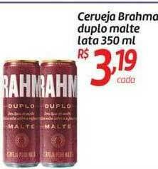 Comper Cerveja Brahma Duplo Malte oferta