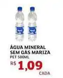 Assaí Atacadista Mariza - água mineral sem gas oferta