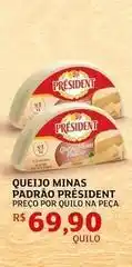 Assaí Atacadista Presidente - queijo minas padrao oferta