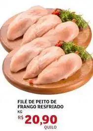 Assaí Atacadista De - file de peito de frango resfriado oferta